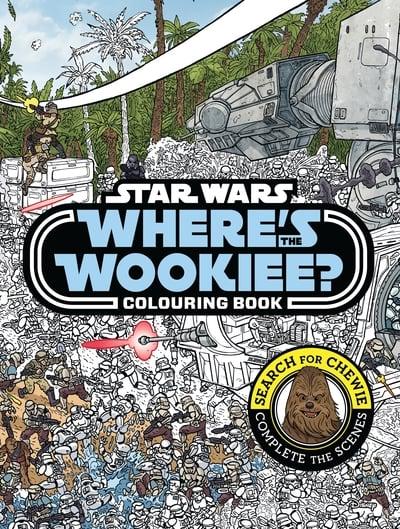 Where's the Wookie - Star Wars colouring book